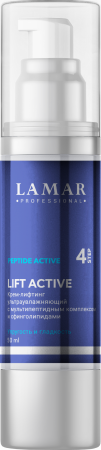 Крем-лифтинг ультраувлажняющий с мультипептидным комплексом и сфинголипидами Lamar Professional LIFT ACTIVE, 50 мл